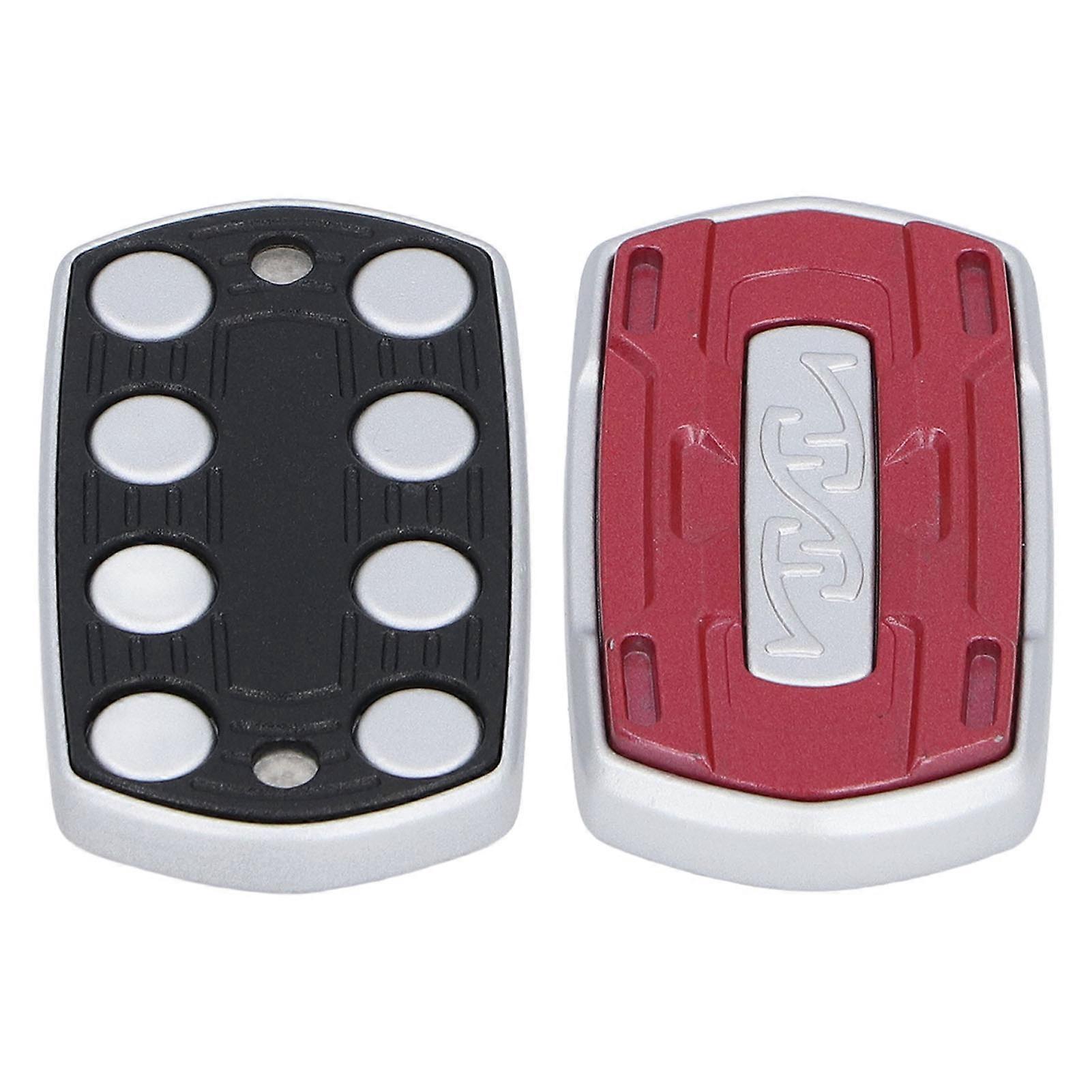 Magnetic Metal Haptic Slider with Metallic Sound Anxiety Stress Reliever Decompression Rotating Ti Alloy Push Card Slider Toy for ADD ADHD Autism Red