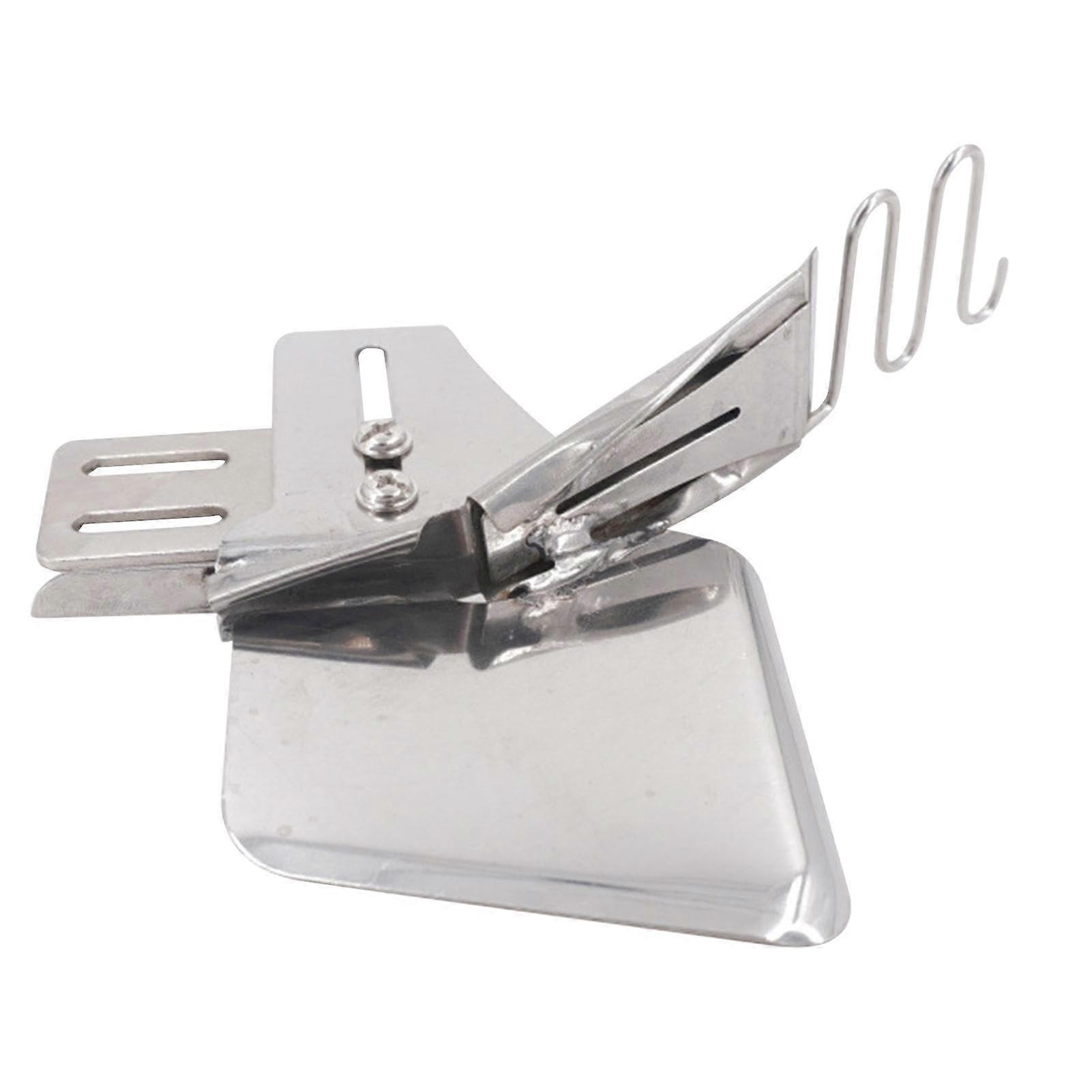 Sewing Machine Hemming Tool, Multifunctional Hemming Device, Four Fold Pull Tube, Precision Edge Stitcher, 28MM
