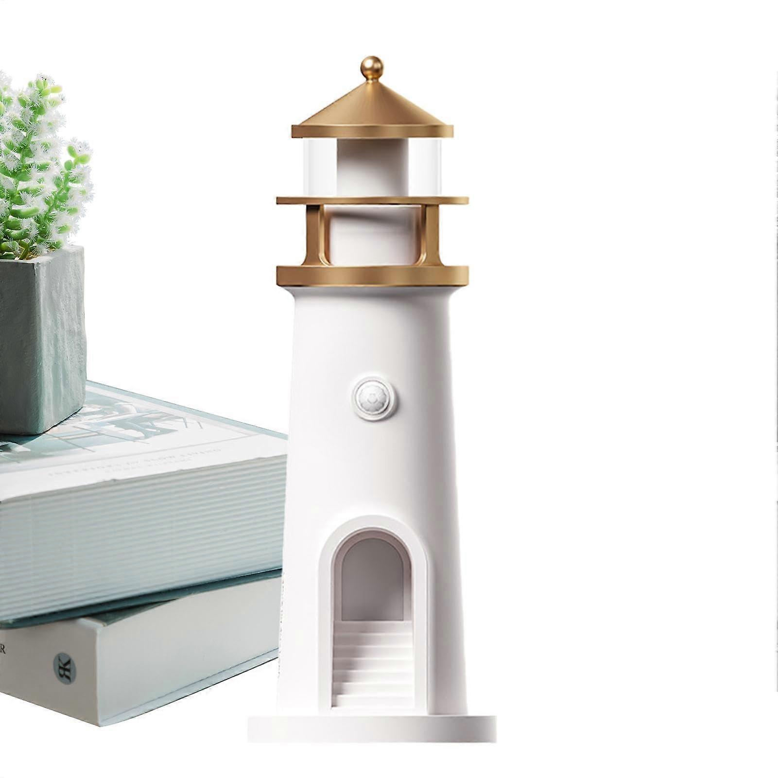 Lighthouses Night Light Moon Light Projector Lamp Bluetooth Music Table Lamp Induction Model