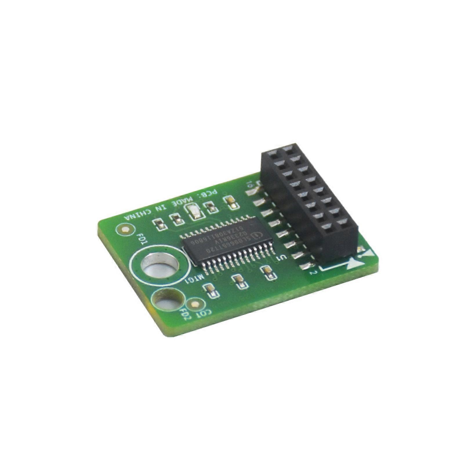 TPM Security Module TPM2-I 3353 Adapter Board Trusted Platform PCB Module Computer Connection Accessory Multicolor