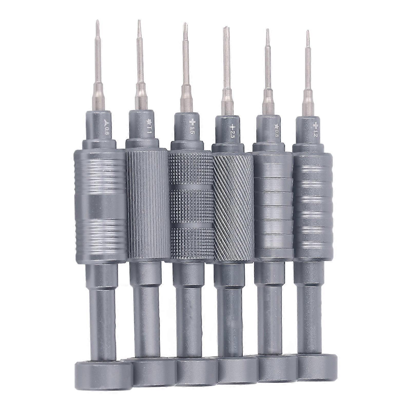 6Pcs Accurate Screwdriver Set Magnetic Disassembly Maintenance Professional Hand Tool