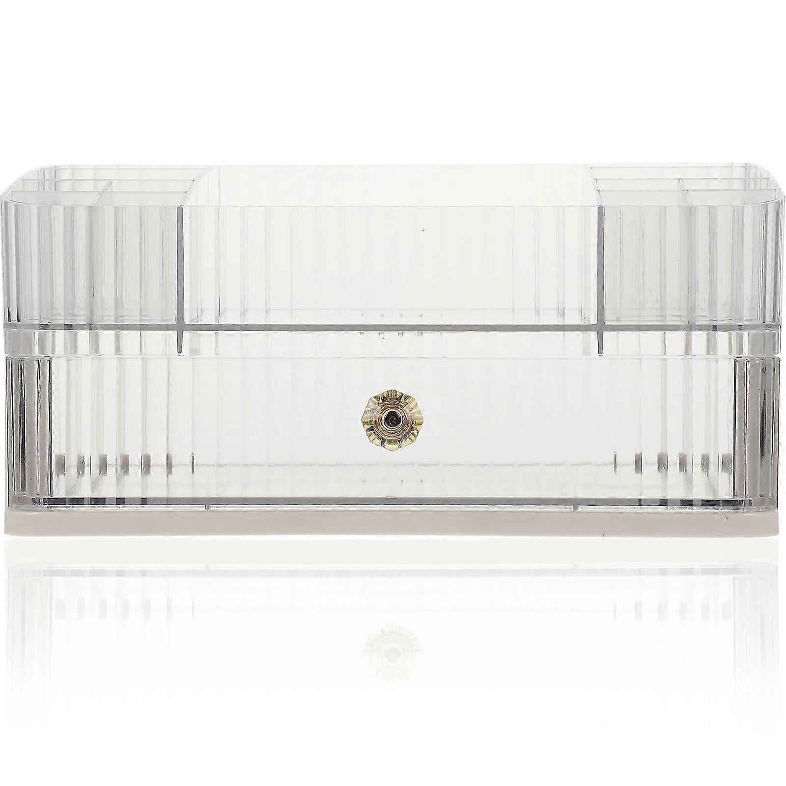 Cosmetics Storage Case Desktop Cosmetics Organizer Compartment Cosmetics Holder