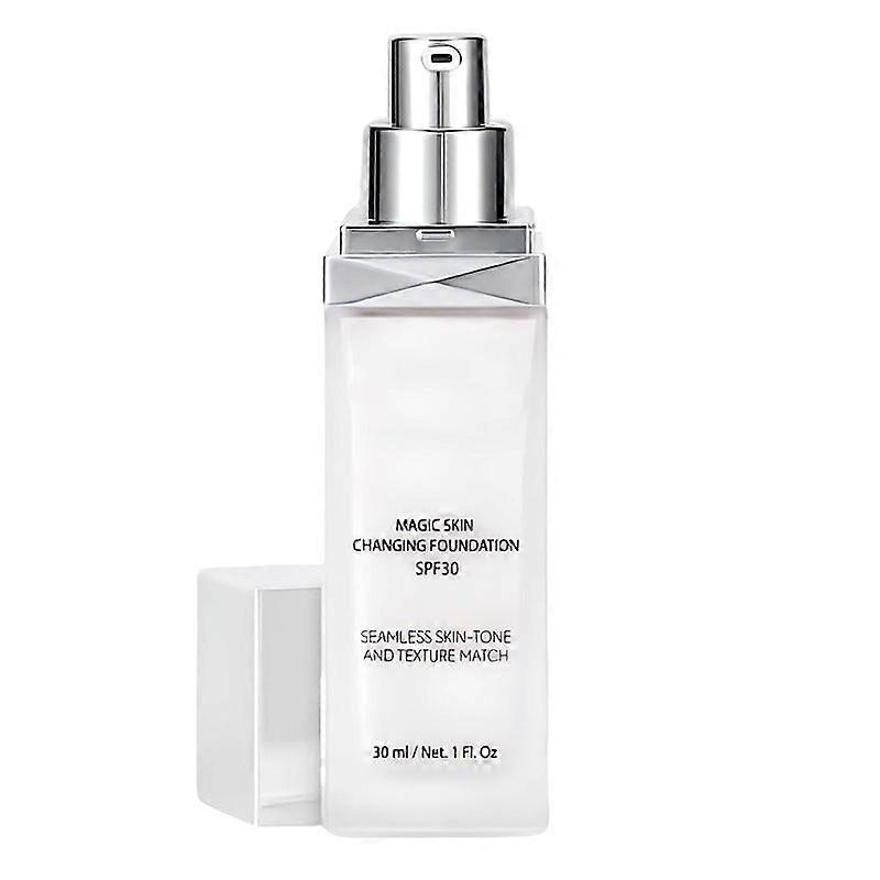 Gradient foundation liquid makeup color changing foundation liquid