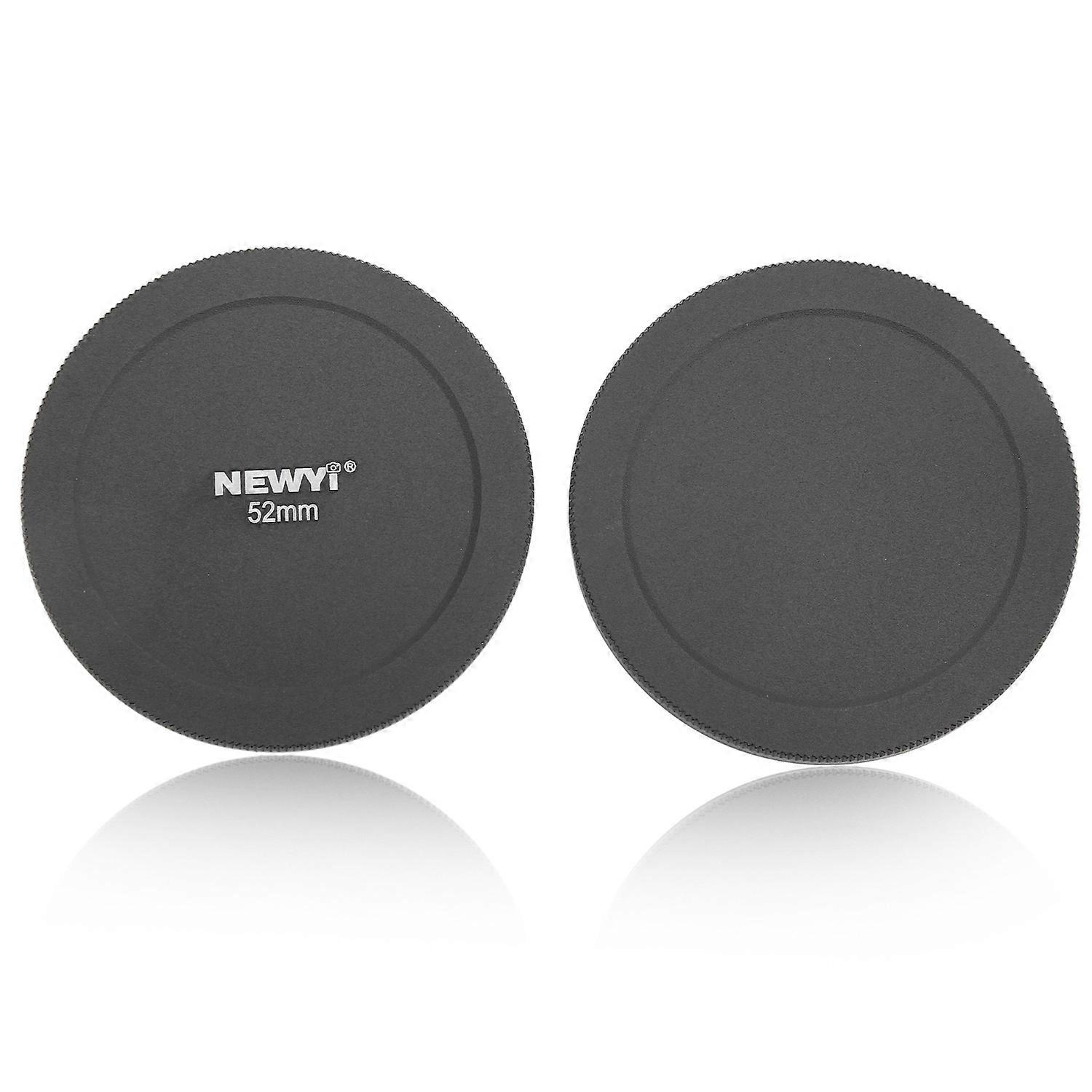 Camera Metal Filter Cover Dustproof Scratchproof 52mm/2.0in Portable Aluminum Alloy Material Front R
