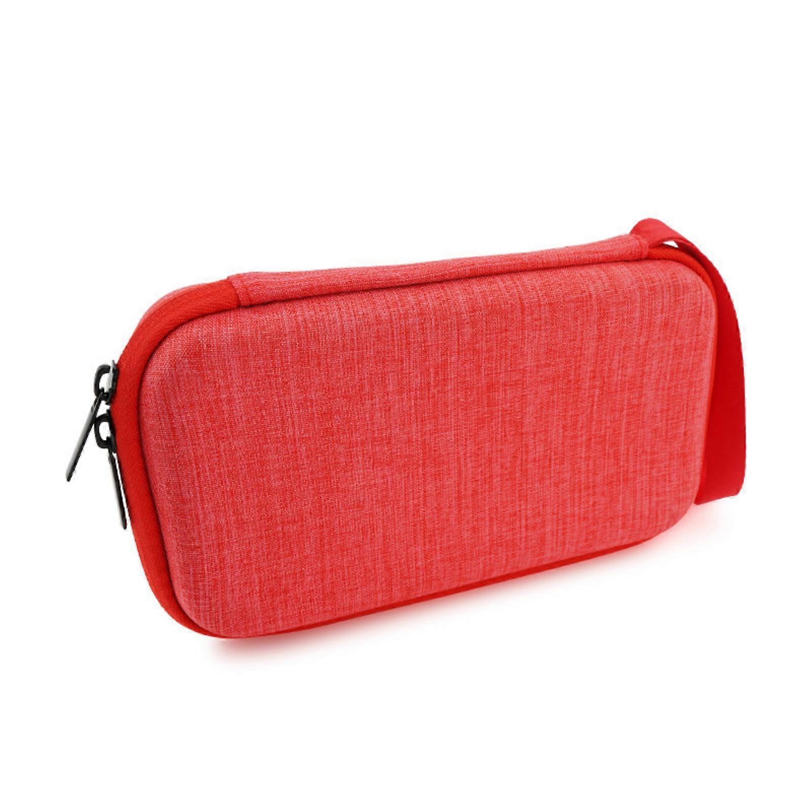 Portable Storage Case For Kids 3D Printing Pen Lightweight Protective Organization Soft Flannel Lining Shockproof Case  Red