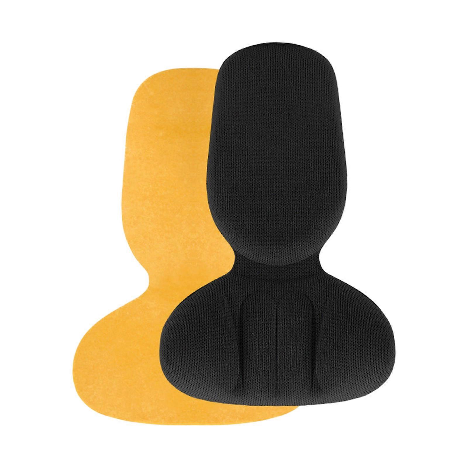1 Pair Shoe Heel Inserts Soft Sponge Heel Cushion Pads Shoe Inserts Insoles for Enhances Comfort and Reduced Slipping  Black
