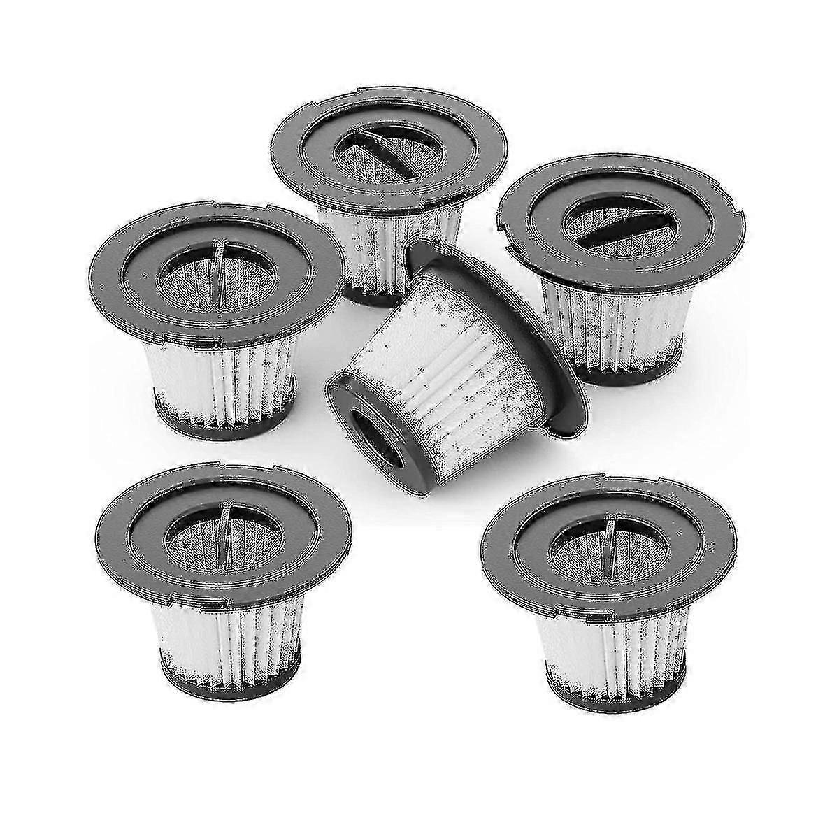 6pcs HEPA Replacement Filters for Cordless Vacuum Cleaners