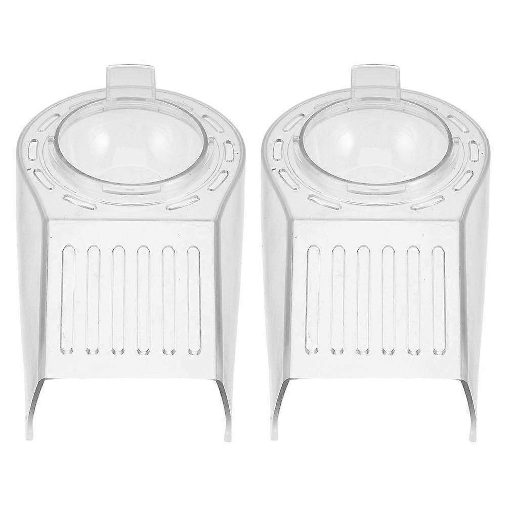 Popcorn Maker Cover Lid for Household Use with Acrylic Material 2Pcs