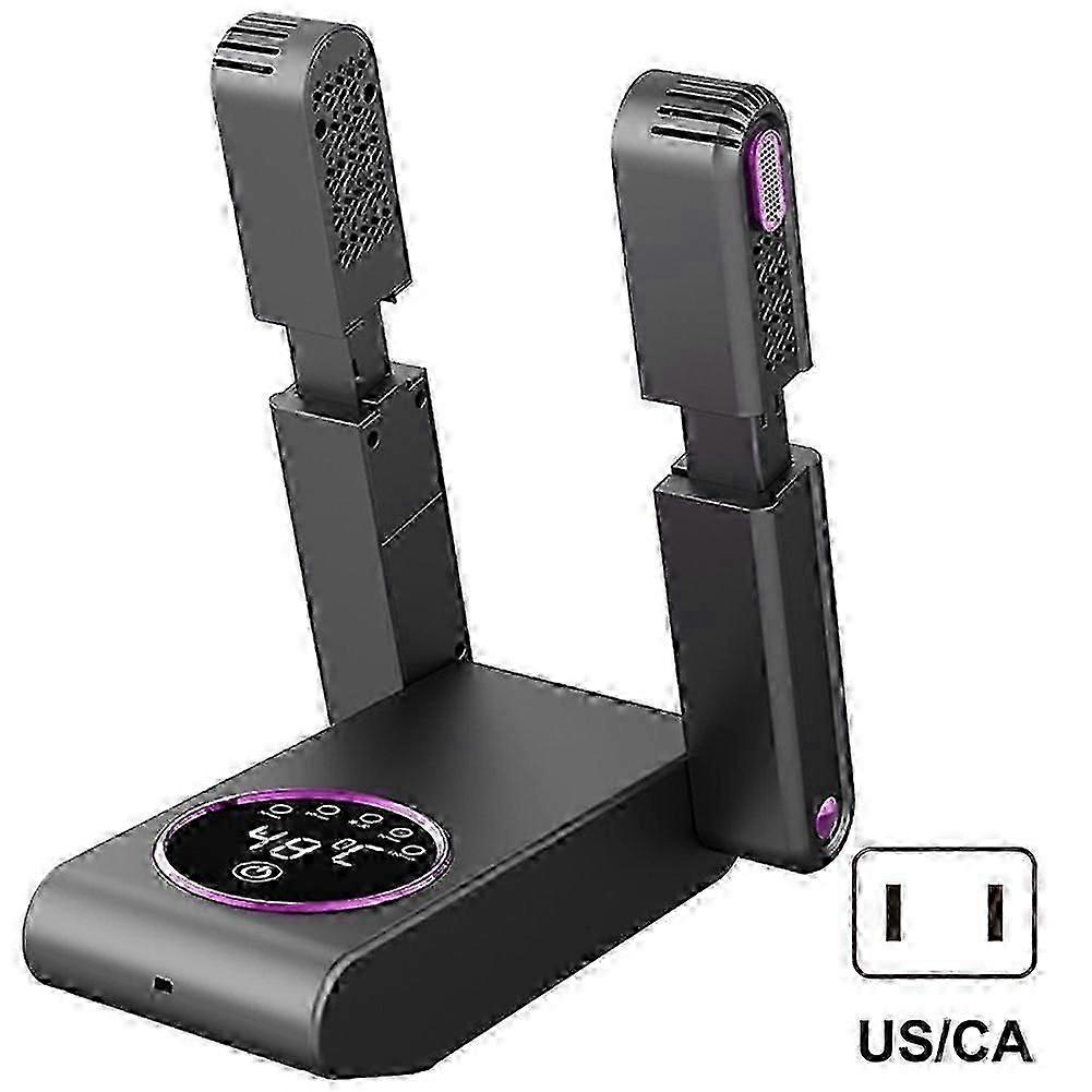 150W Boot Dryer & Shoe Dryer for Work Boots & Sneakers, Heat Blower with Timer, Adjustable Dry Rack & Boot Warmer with Deodorizer