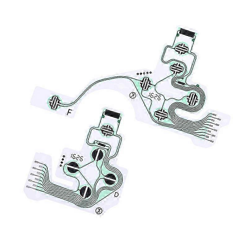 Replacement Buttons Ribbon Circuit Board for Dualshock 4 Pro Controller Conductive Film Keypad Flex Cable JDM-030