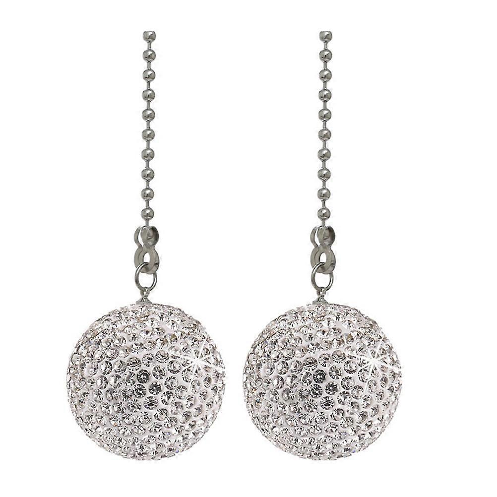 Fan Light Hanging Chain Ceiling Cord Lamp Accessories Pulling Chains 2 Pcs