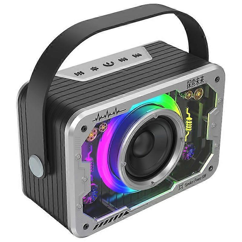 Karaoke Machine, Wireless Karaoke Microphone with Disco Lights, Portable Bluetooth Speaker