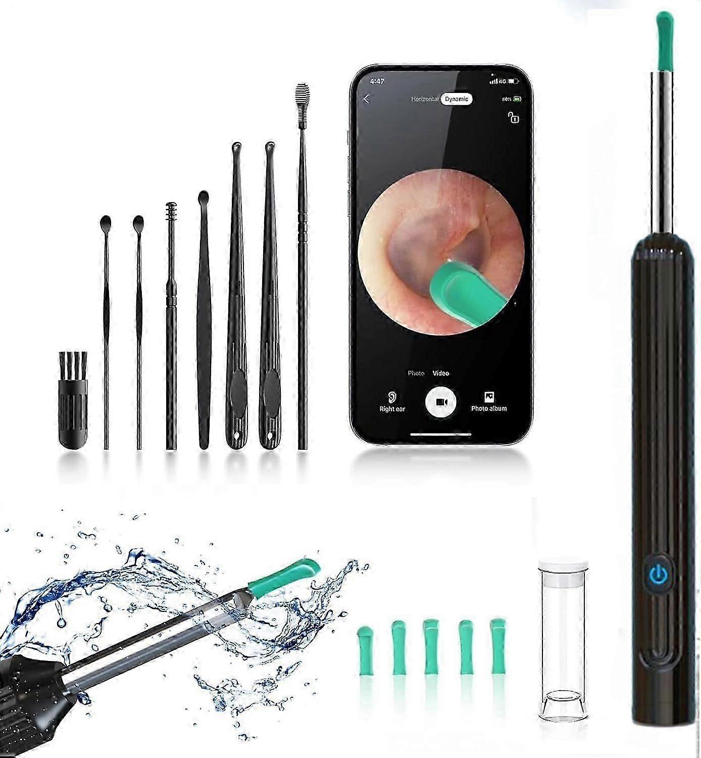 Ear Wax Removal Tool, Ear Cleaner with Camera and Light, Smart Visual Earwax