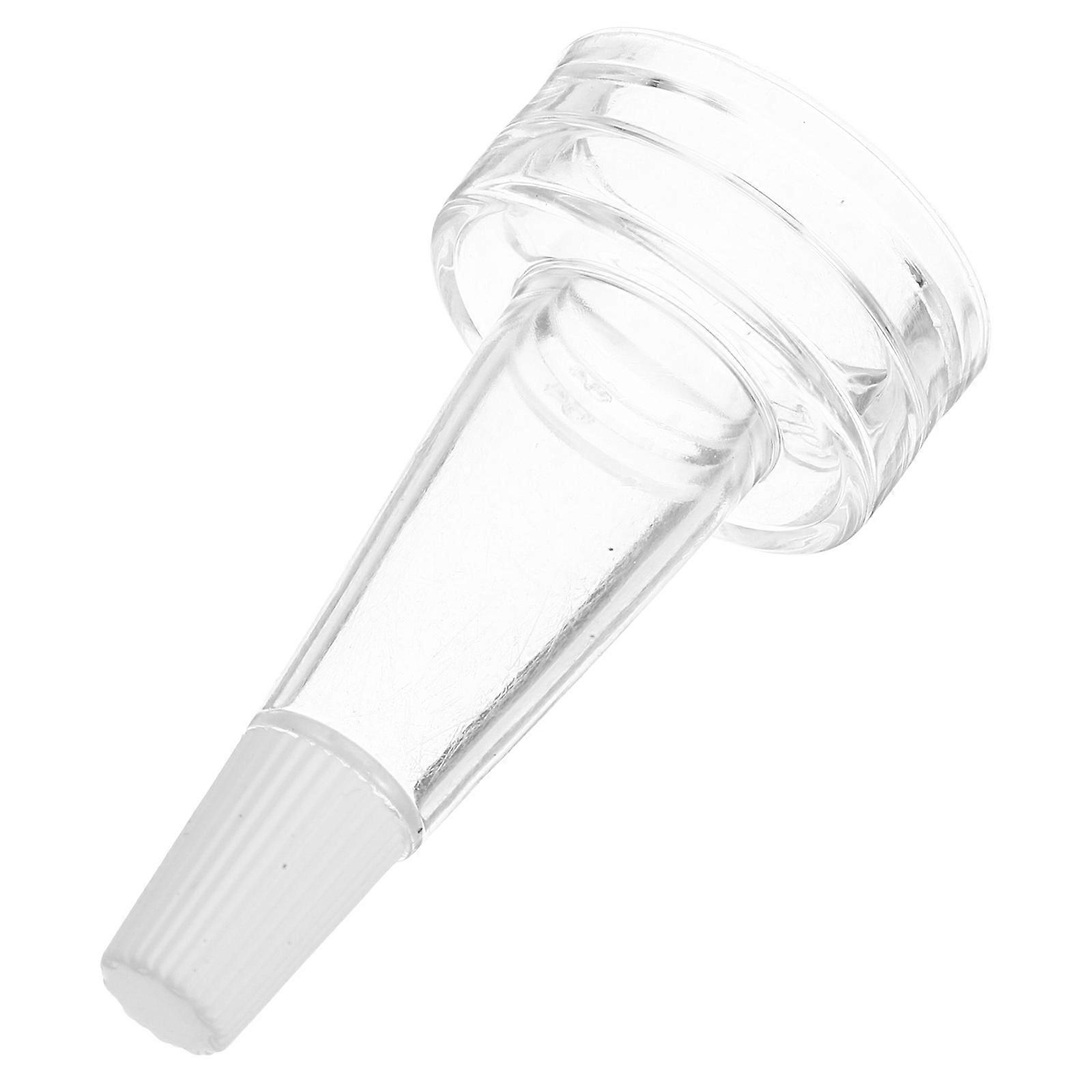 PVC Transparent Ampoule Dispenser Cap for Sealing Bottles with 20Pcs Count