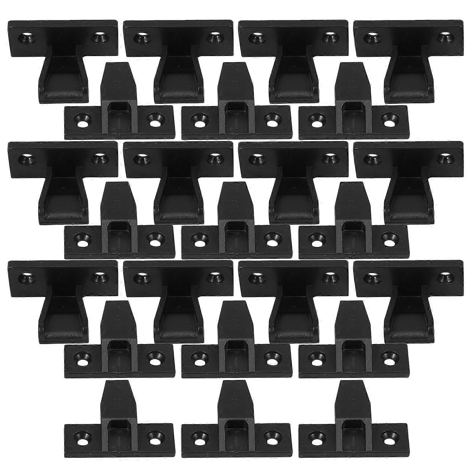 Functional Design Plastic Bracket Adjustable Support For DIY Projects 12 Sets