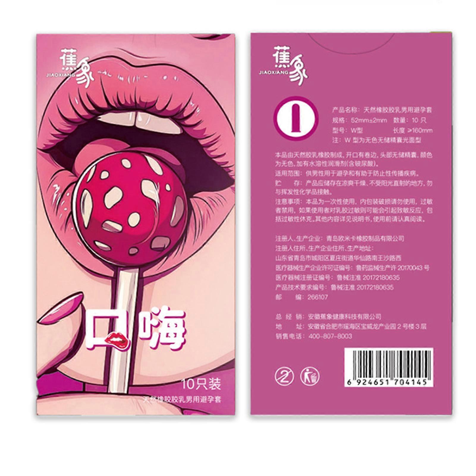 Safe oral intimacy protection straight wall Convenient 10pcs Variety Pack Sensual