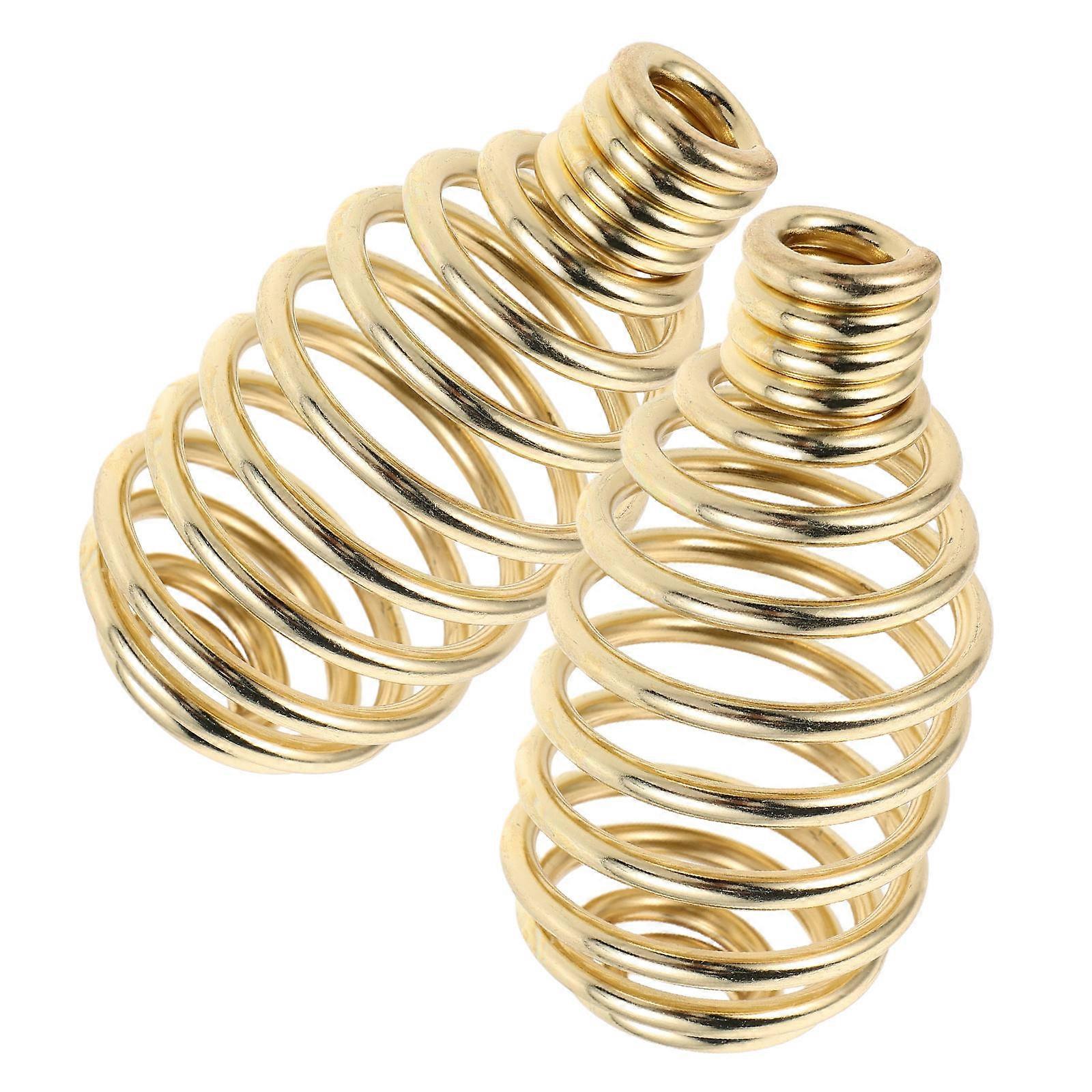 Fireplace Spring Handle Metal Grill Handle for Pellet Stoves 2Pcs