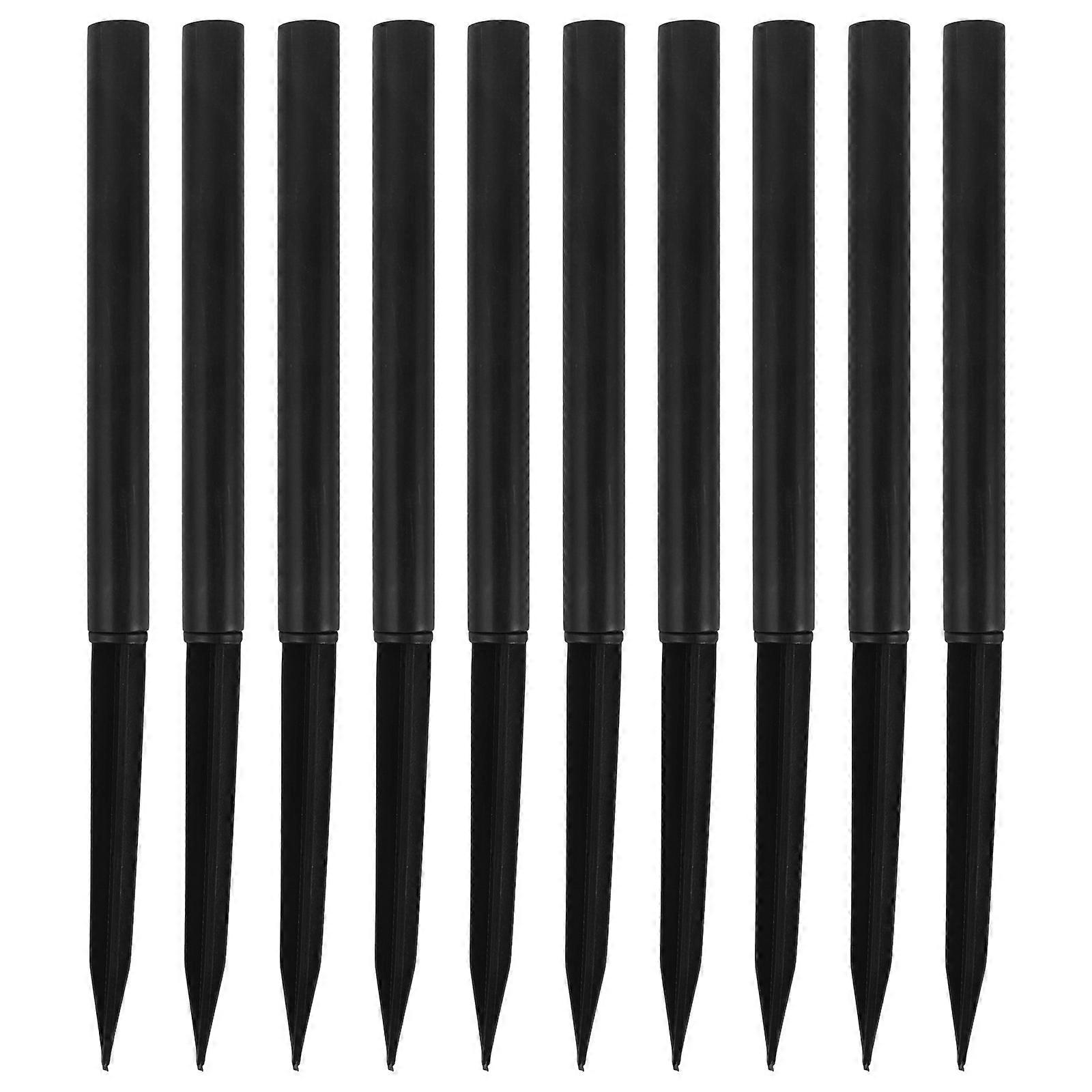 Solar Garden Stakes 10Sets Weather Resistant Plastic Landscape Lighting Spike