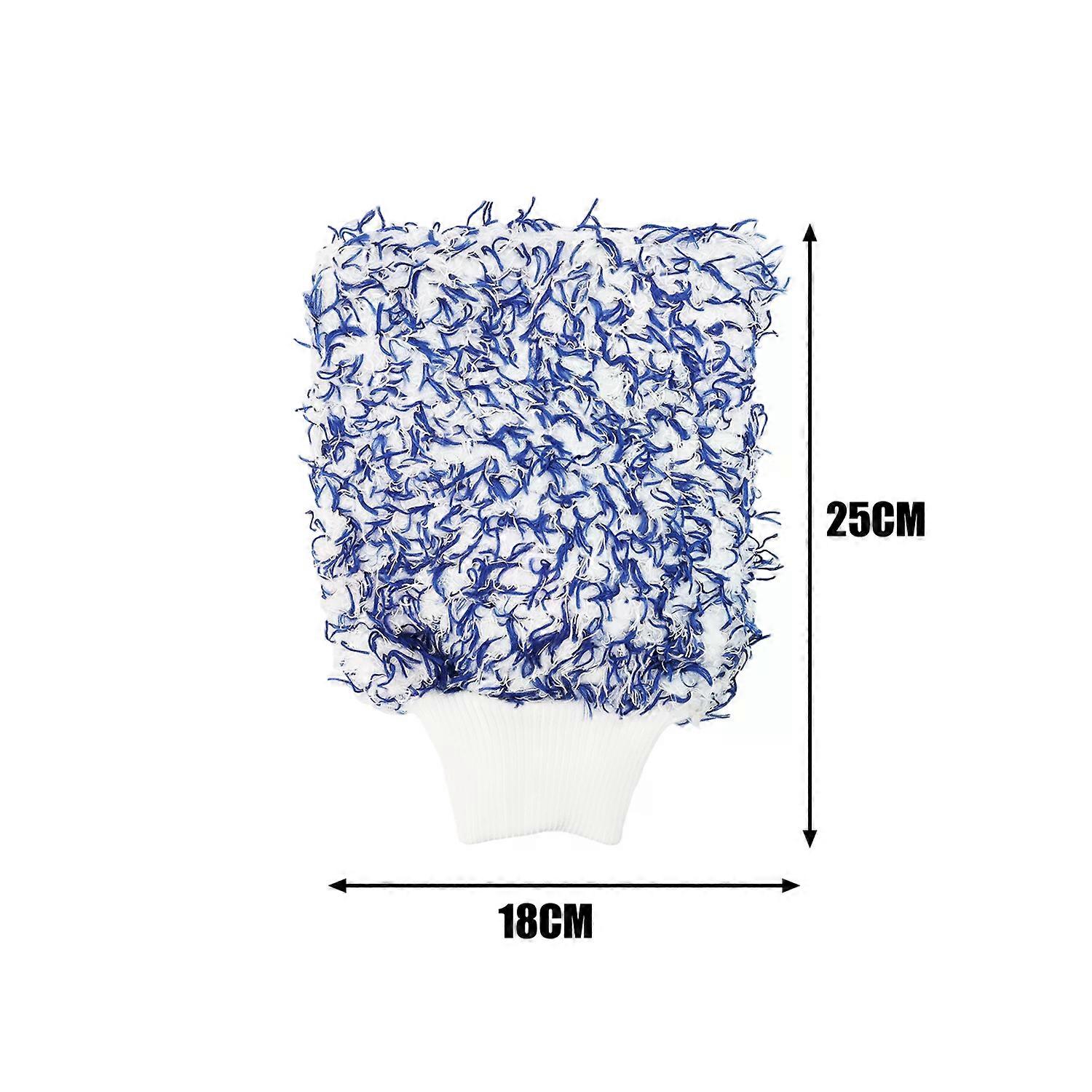 Large Double Sided Plush Microfiber Towel Ultra Thick High Absorbency Drying Cloth for Car Detailing Scratch-Free Wash Rags