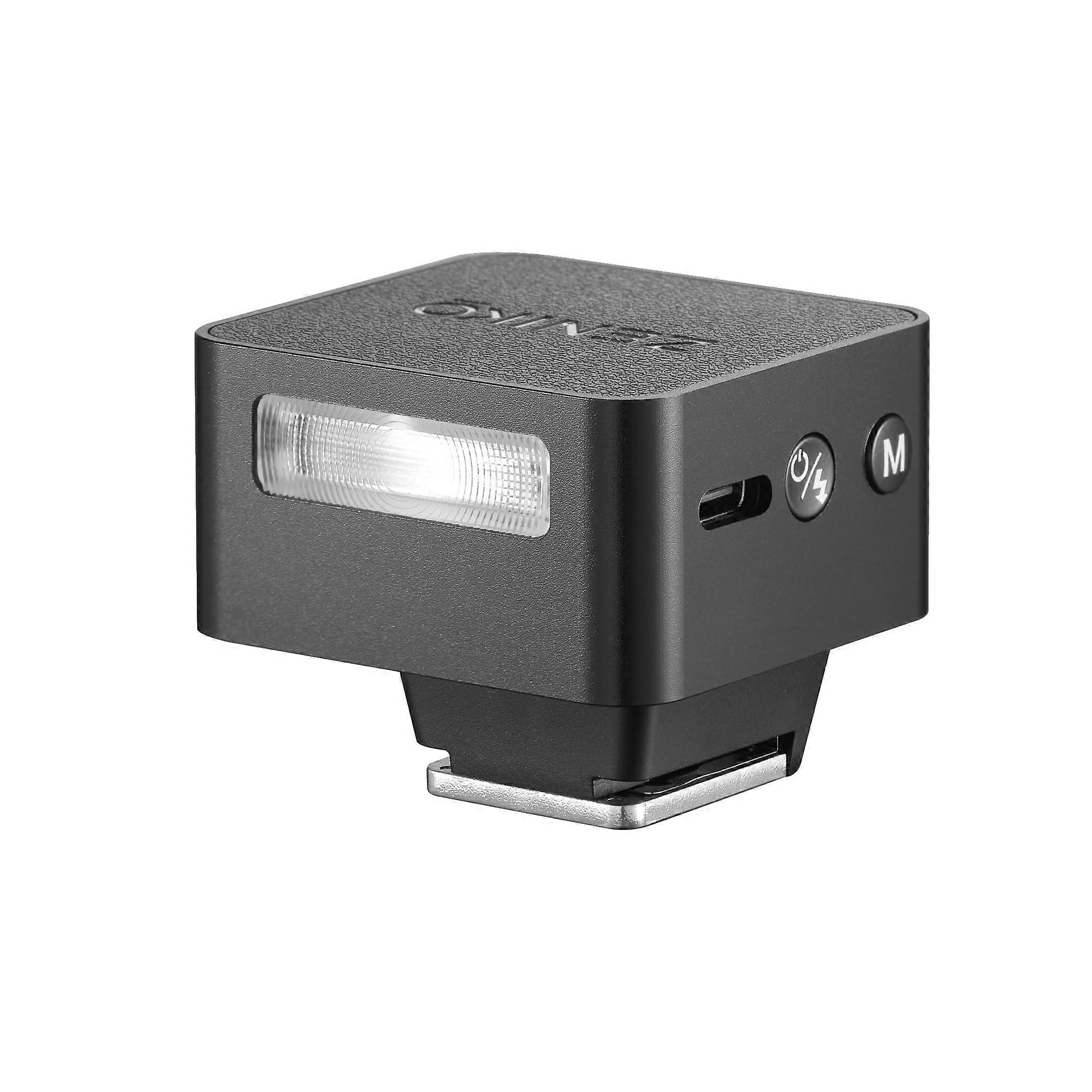 TTL OnCamera Flash with Builtin Lithium Battery for Fuji Cameras Black