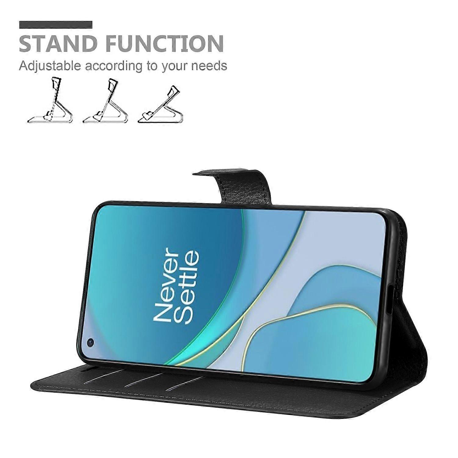 OnePlus 8T Case - Protective Case with Card Slots and Stand Function