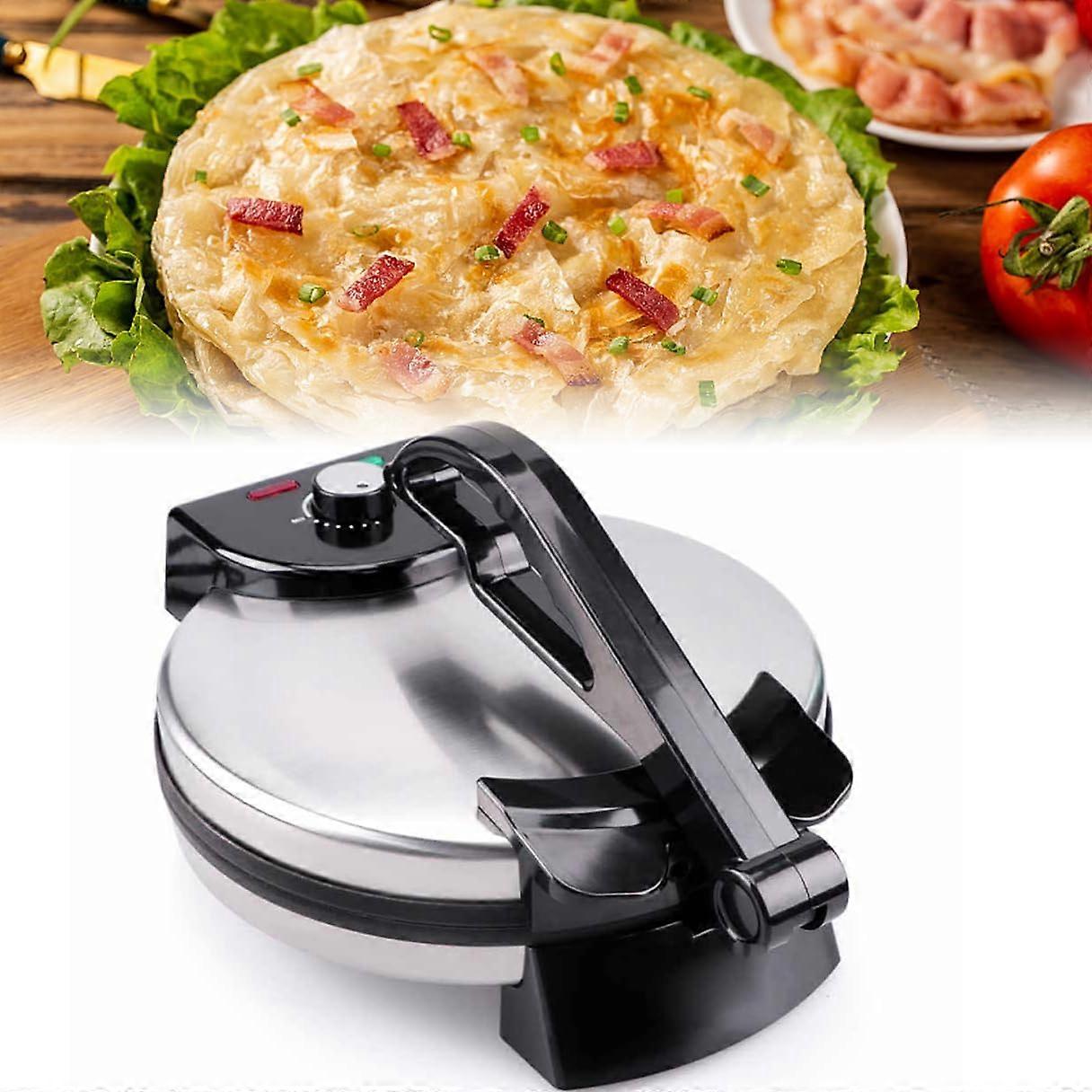 Electric Pancake Maker with DoubleSided Heating, NonStick 12Inch Plate and Adjustable Temperature Control