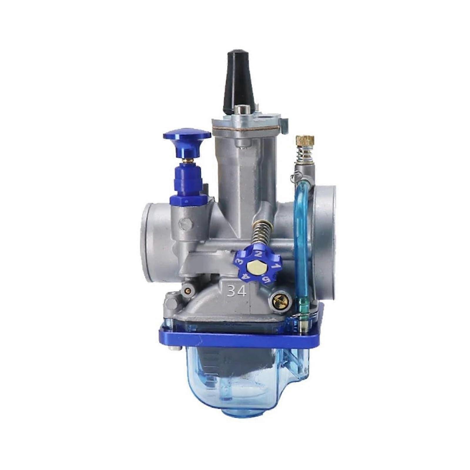 34mm Motorcycle Carburetor for 4T Engine 50cc300cc with Stable Fuel Atomization