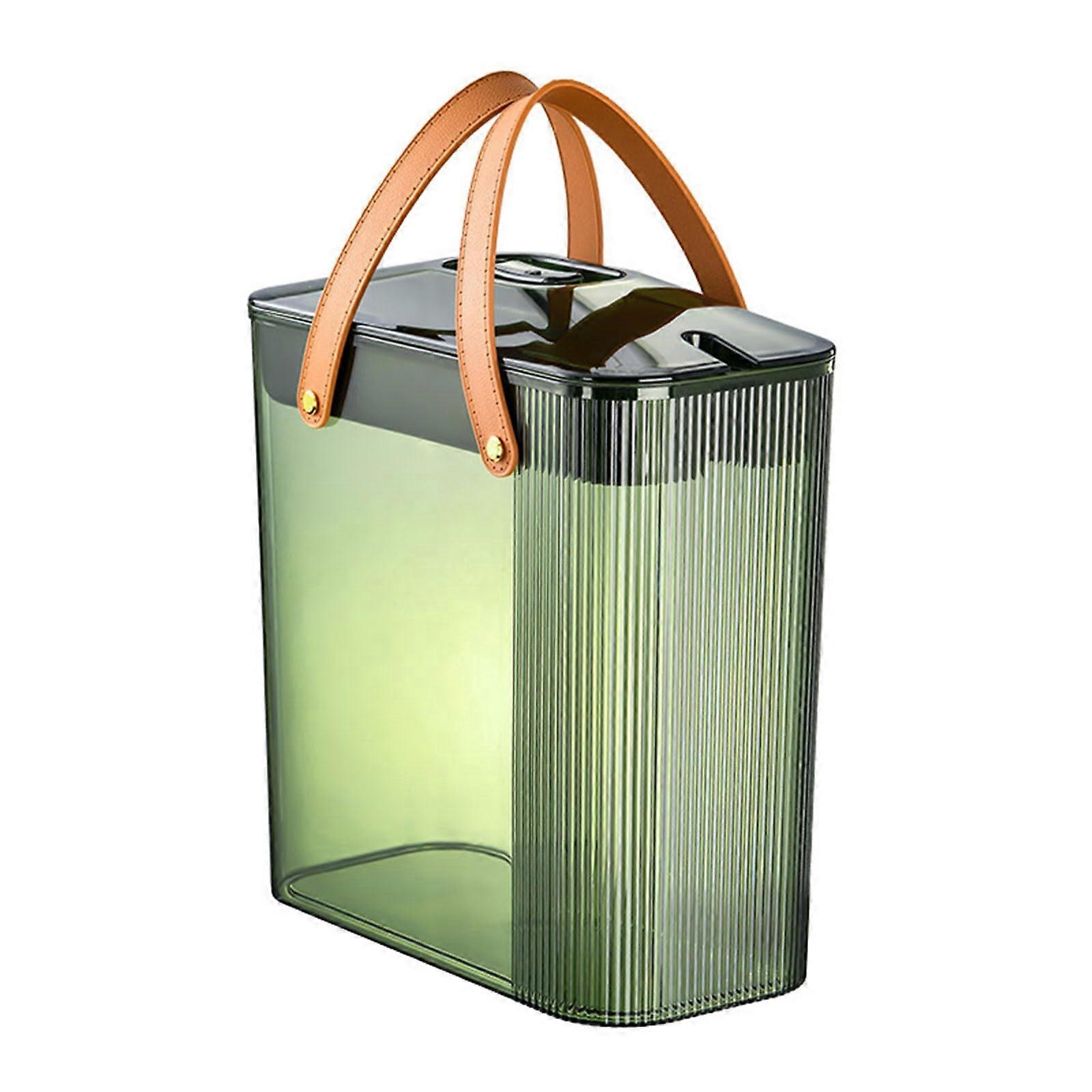 Large Capacity Tea Filter Bucket with Handle for Dry and Wet Separation Tea Leaf Strainer