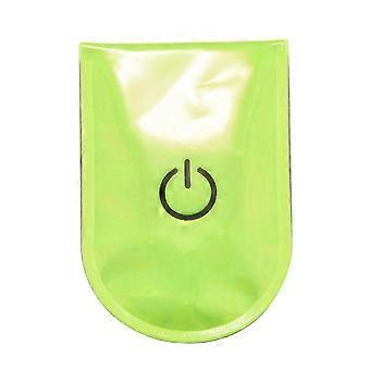3x LED-Sicherheitsleuchte für Outdoor-Sportarten, reflektierend, mit Magnetclip, Stroboskopfunktion, Lauflicht