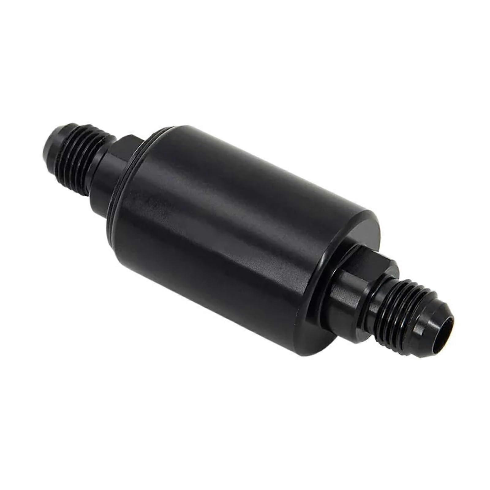 AN6 Inline Fuel Filter 6AN  Flow Removable Design for Automotive Protects Critical Components