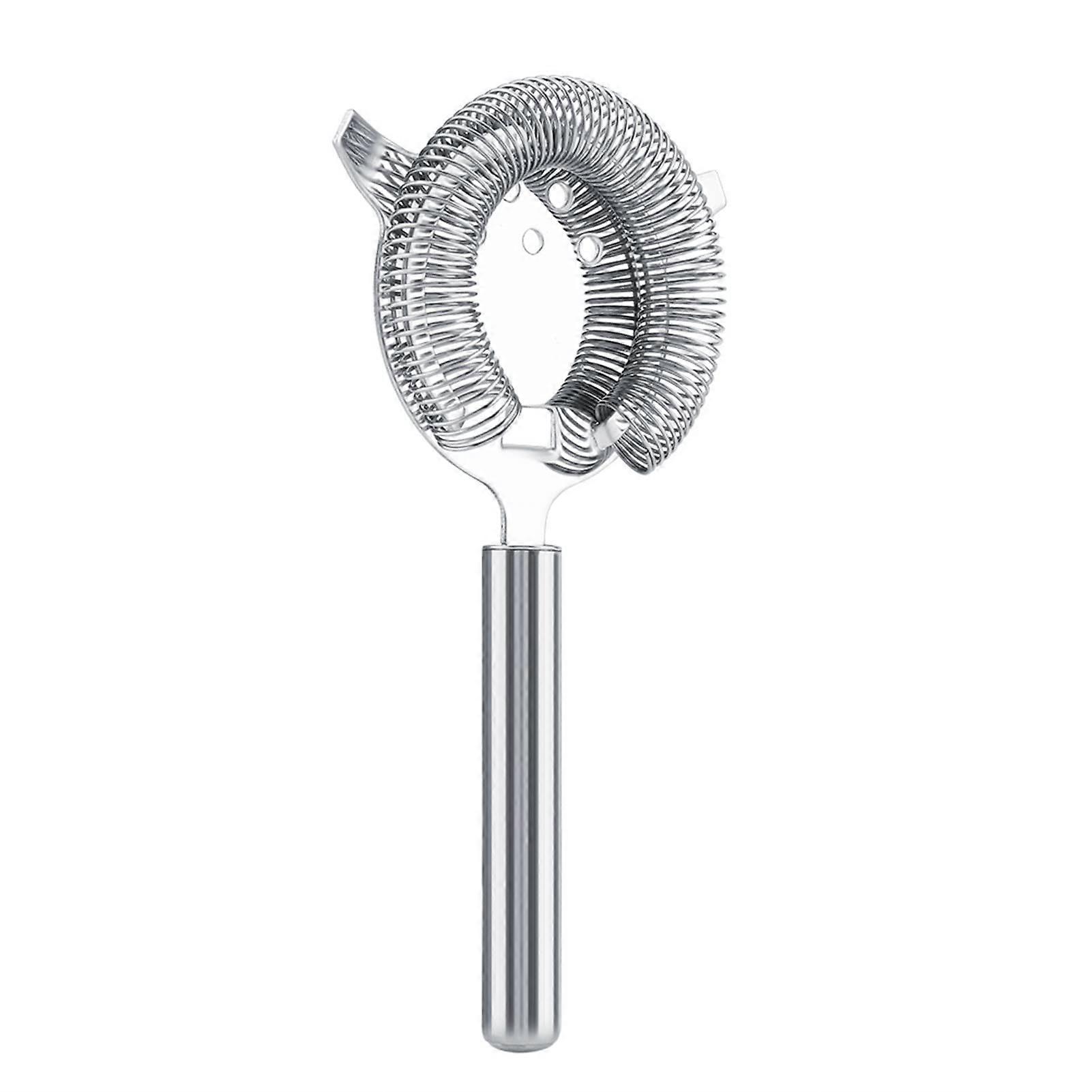 Stainless Steel Cocktail Strainer for Bartenders with Precise Pour Control and Impurity Mixing