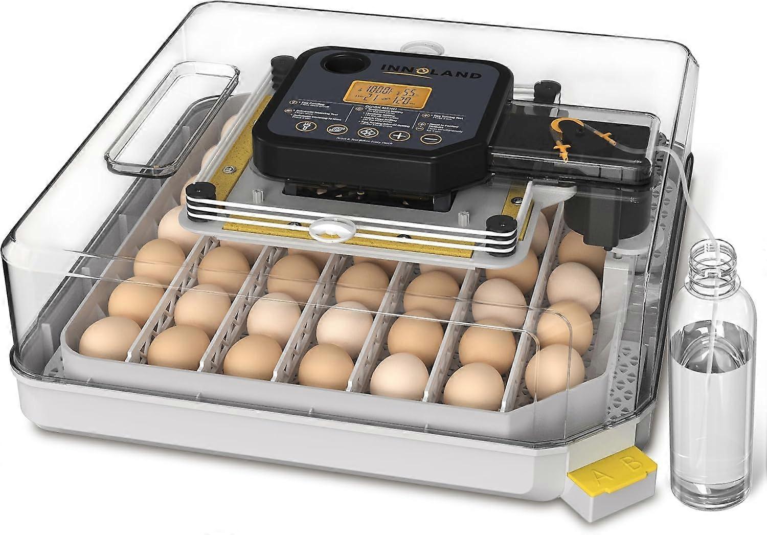 48 Egg Incubator with Automatic Turning, Precise Temperature Control and Humidity, LED Display