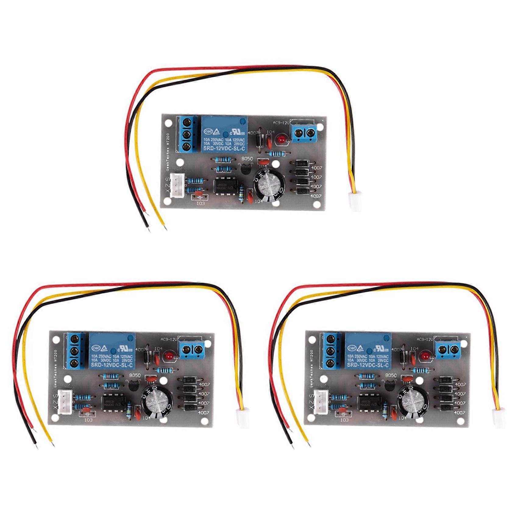 3X DC 12V Liquid Level Controller Sensor Module for Water Tower Level Detection Irrigation