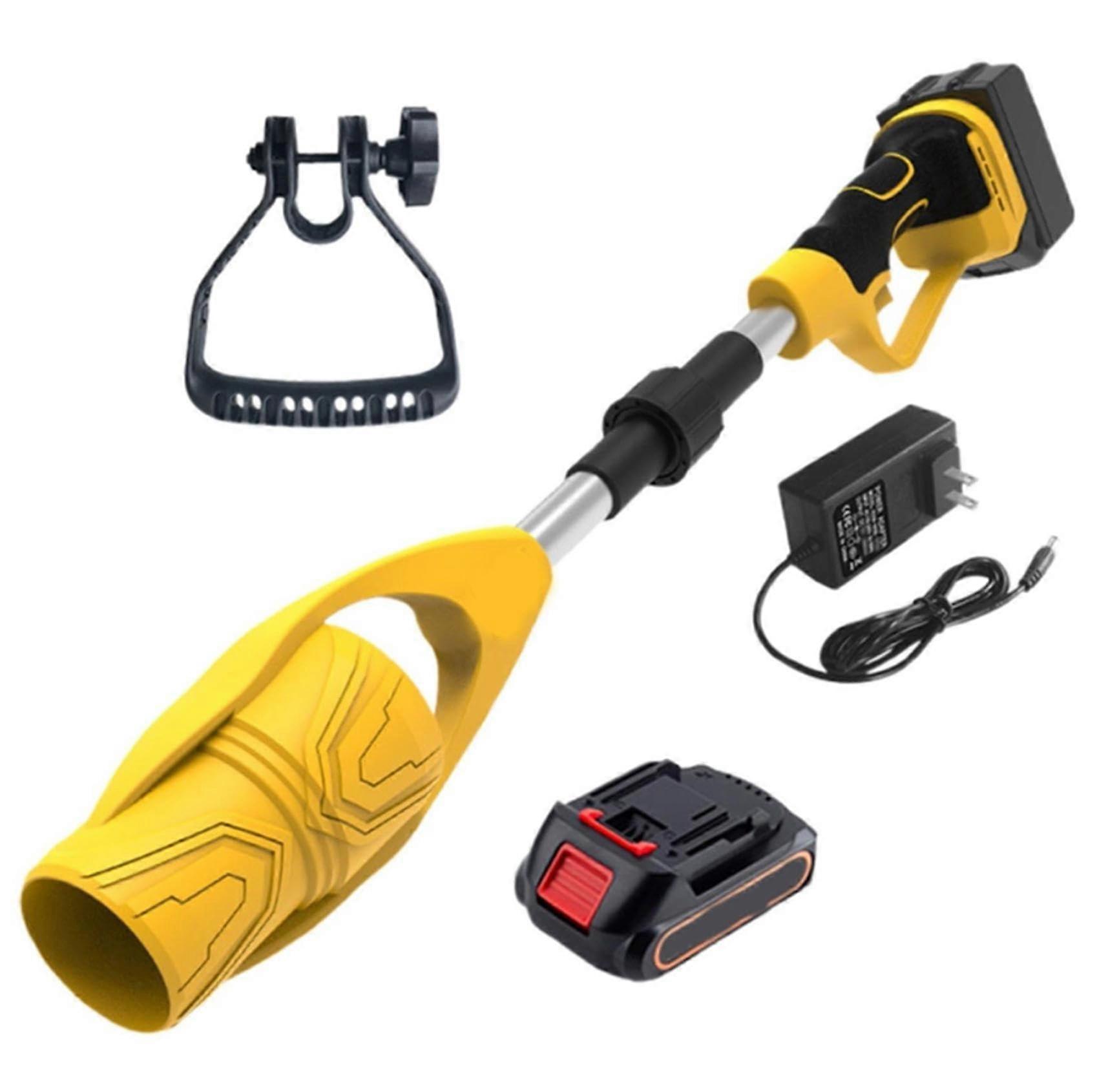 Cordless Leaf Blower  Wind Power Foldable Lithium Battery for Snow and Leaves C