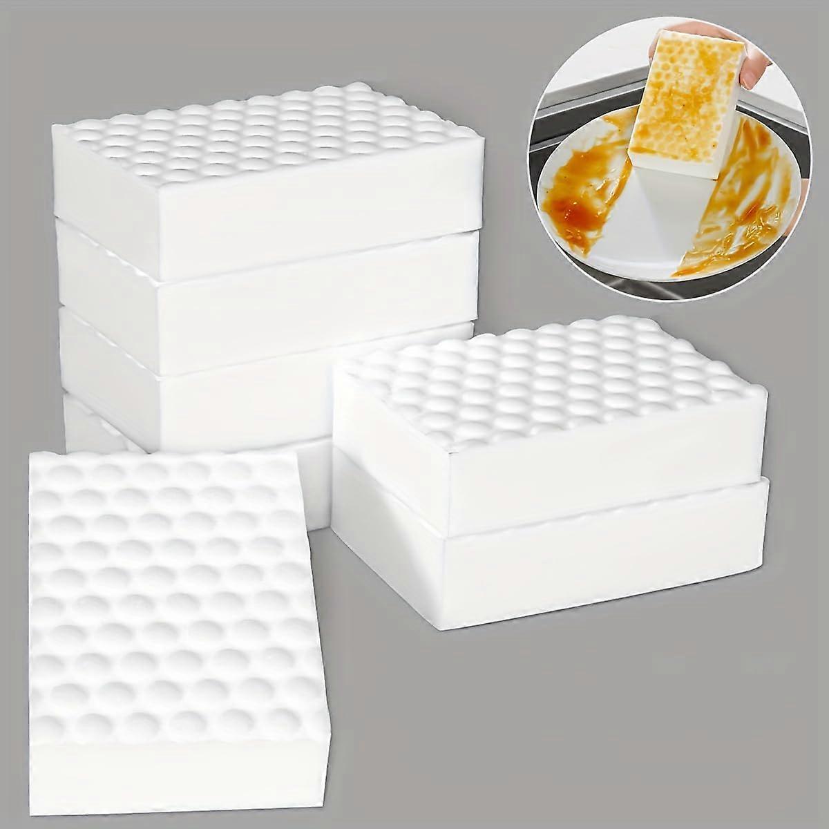 Magic Sponge Eraser 8Pcs ExtraDurable Melamine Cleaning Sponges for MultiSurface Use Kitchen Bathroom