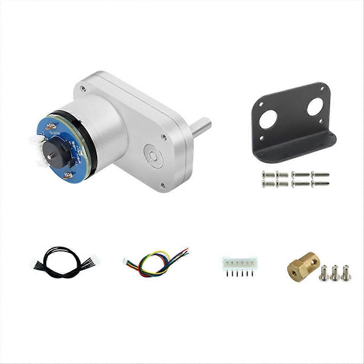 L-Type Encoder DC Reduction Motor for Wheeled Car Chassis Kit D