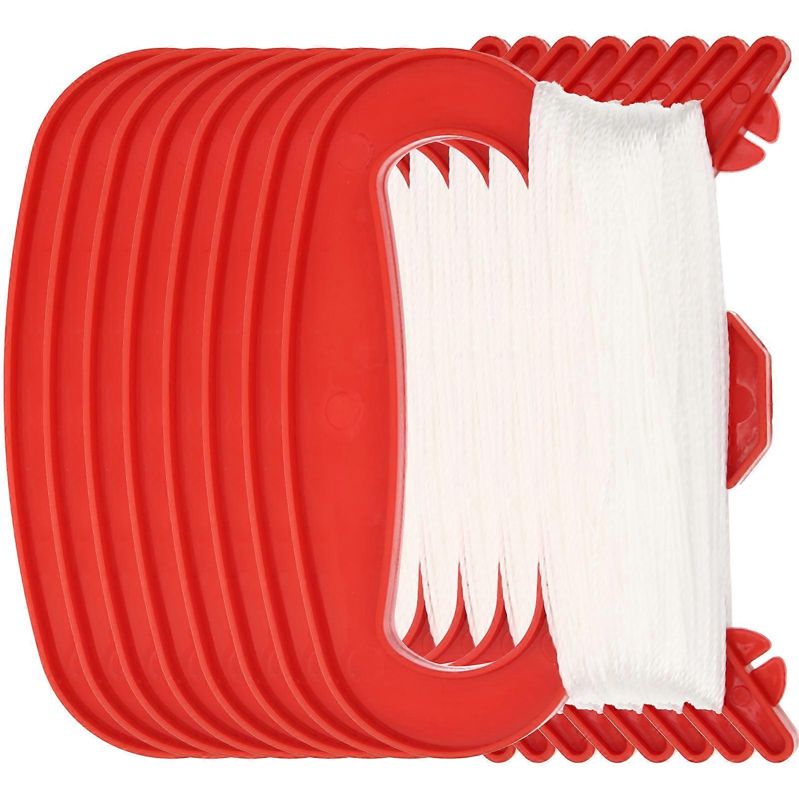 Handles Plastic Kite Spool for Flying 8Pcs Practical Outdoor Tool