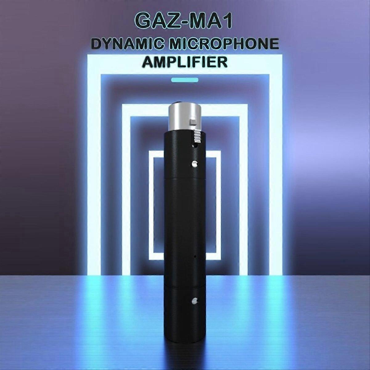 MINI Dynamic Microphone Amplifier Preamplifier 28DB Gain Black