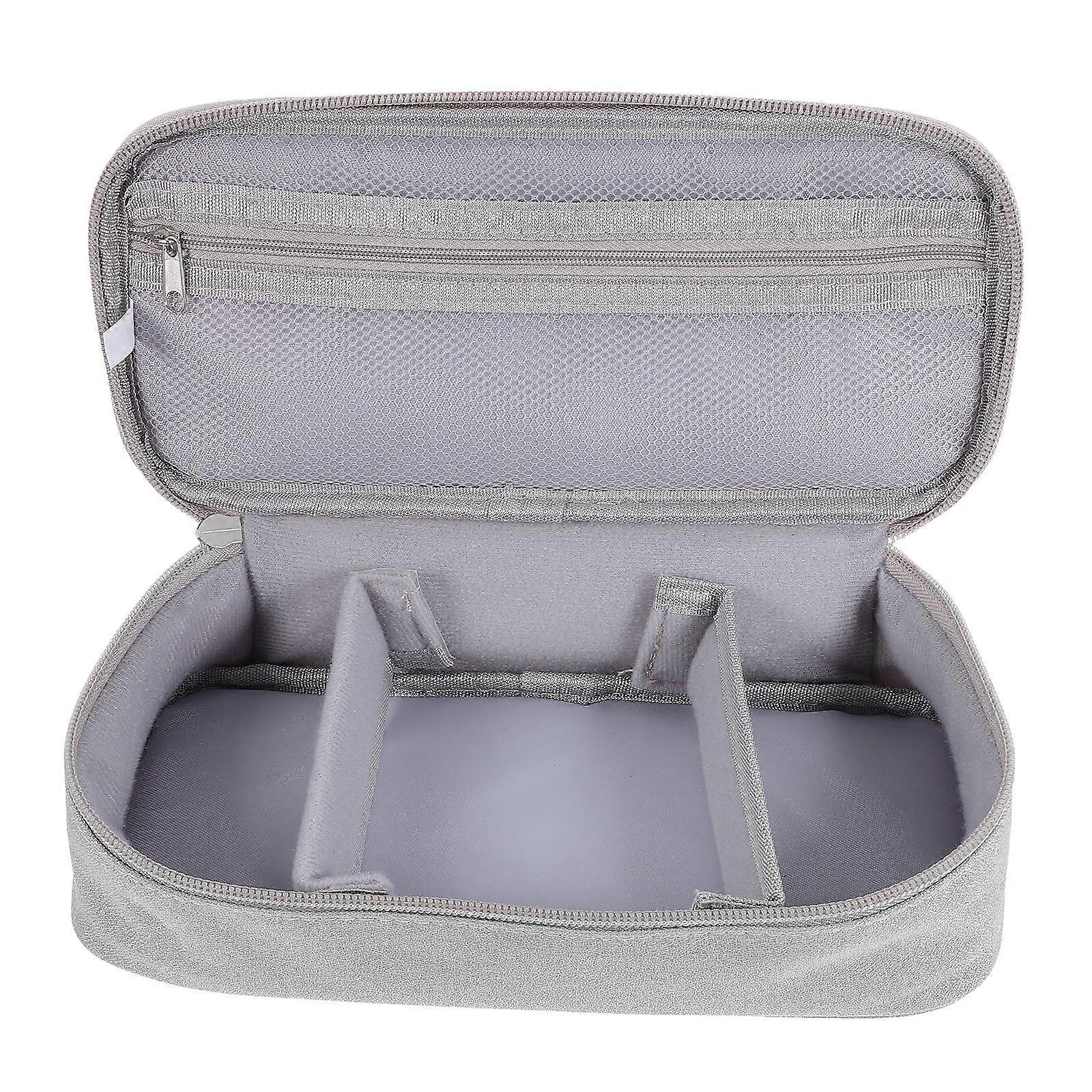 Portable Electronic Storage Bag for Storage with Compact Design and Zipper