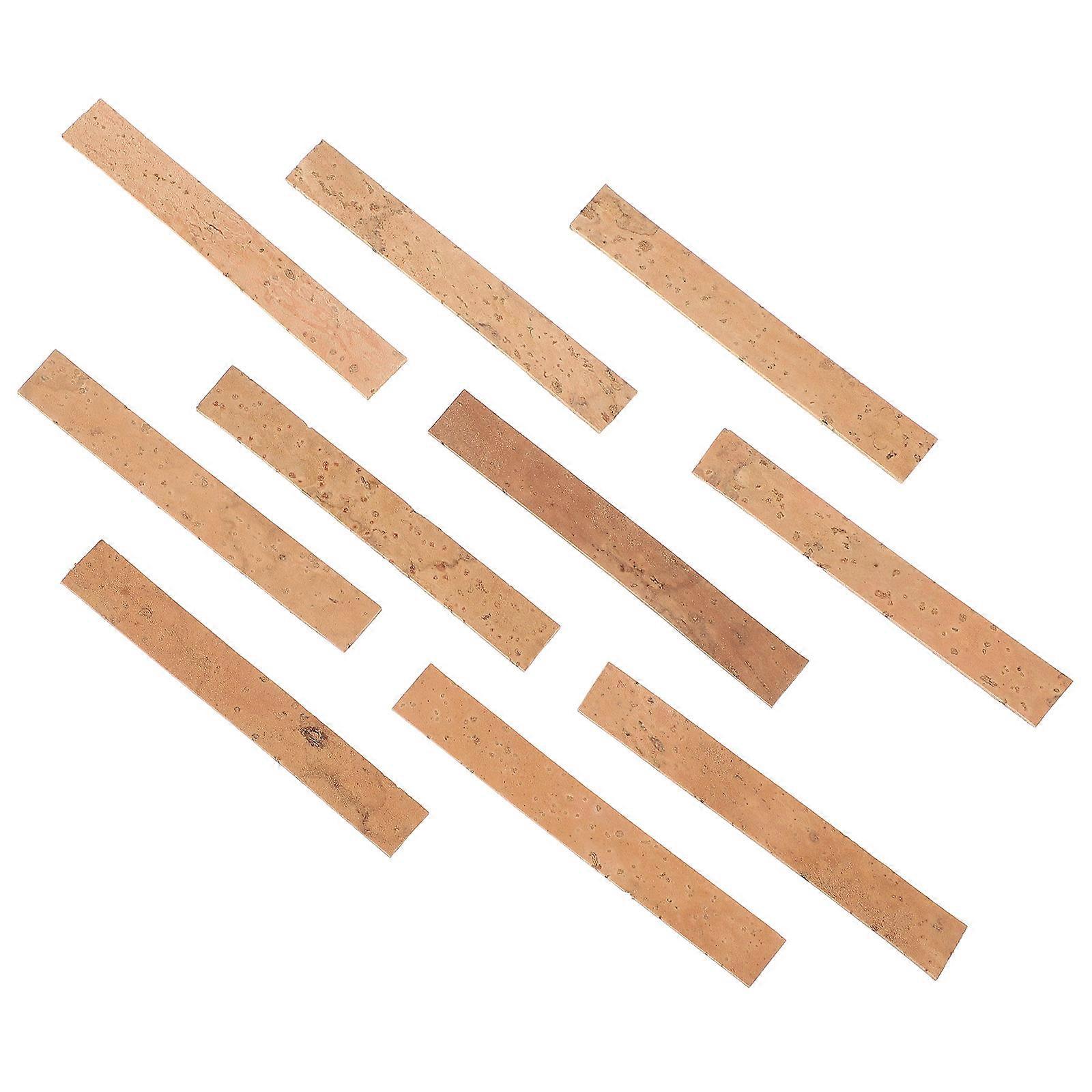 Clarinet Cork Sheet Replacement for Repair Accessories with 10 Pieces Set