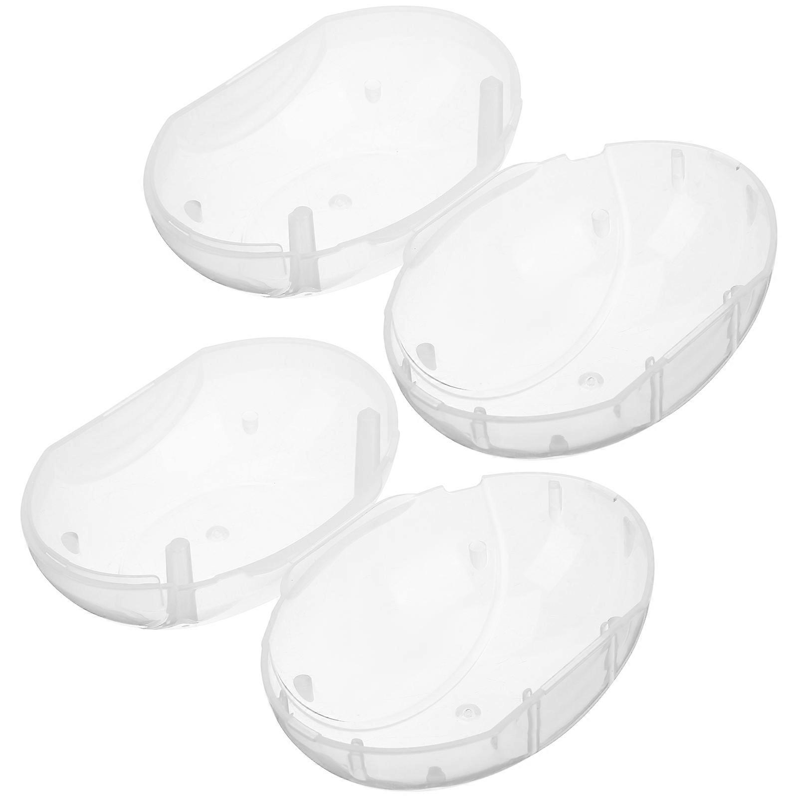 Menstrual Cups Storage Box for Safe Use 2Pcs Transparent PP Material Holder