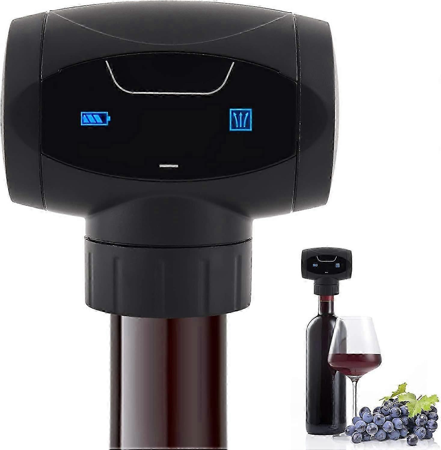 Automatic Smart Electronic Wine Stopper with Tilt Sensor, Reusable, Preserves Fr
