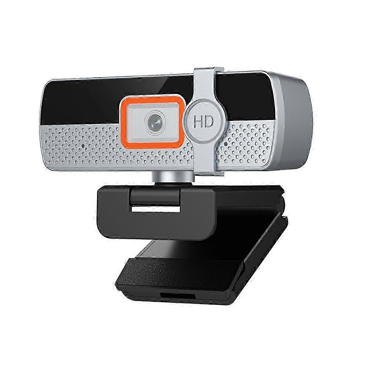 4K Webcam Full HD Web Camera with Microphone USB Plug Autofocus,B