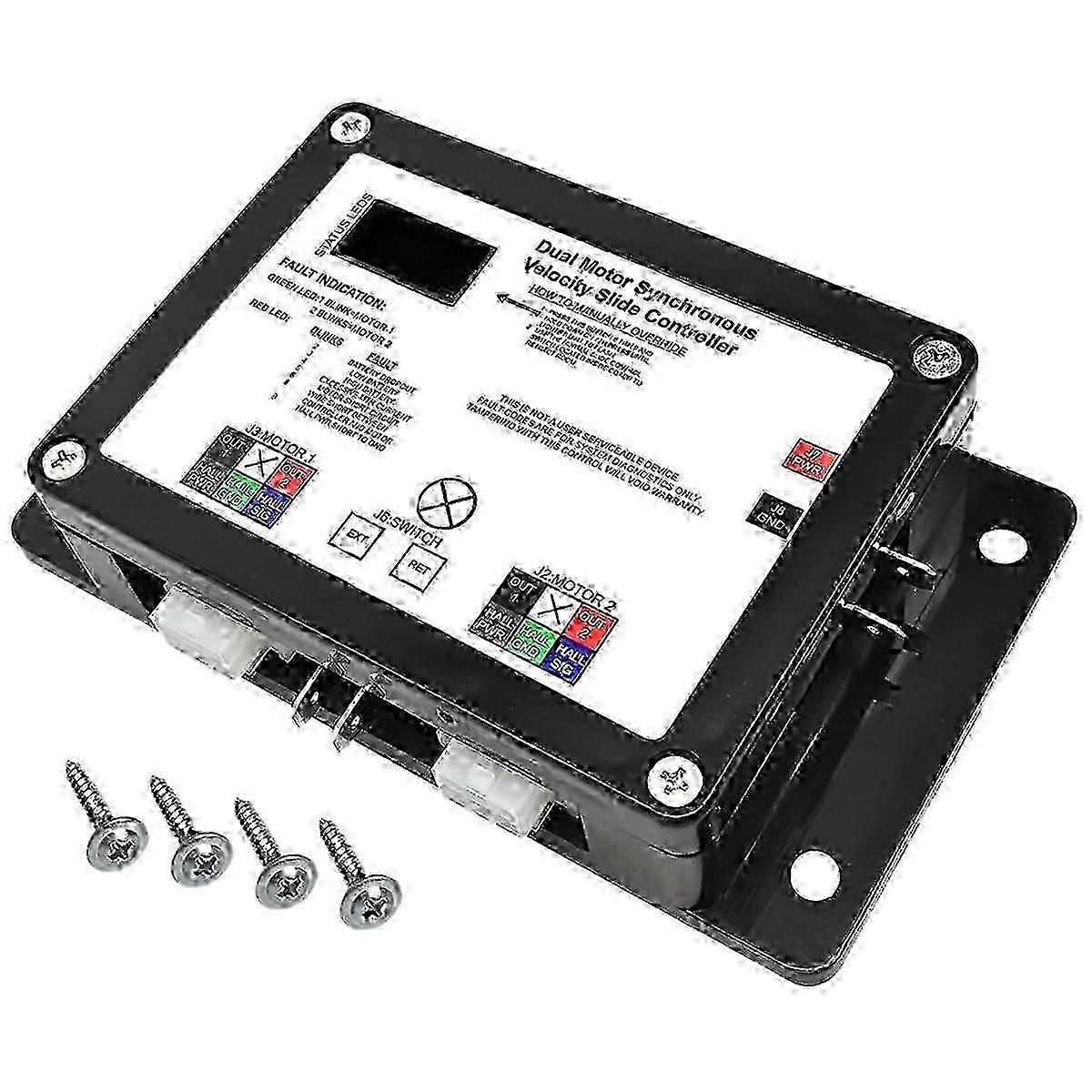 Slide-Out Controller Compatible with Lippert V-Sync II RV1, Dual Motor Speed Function for Quick Recovery