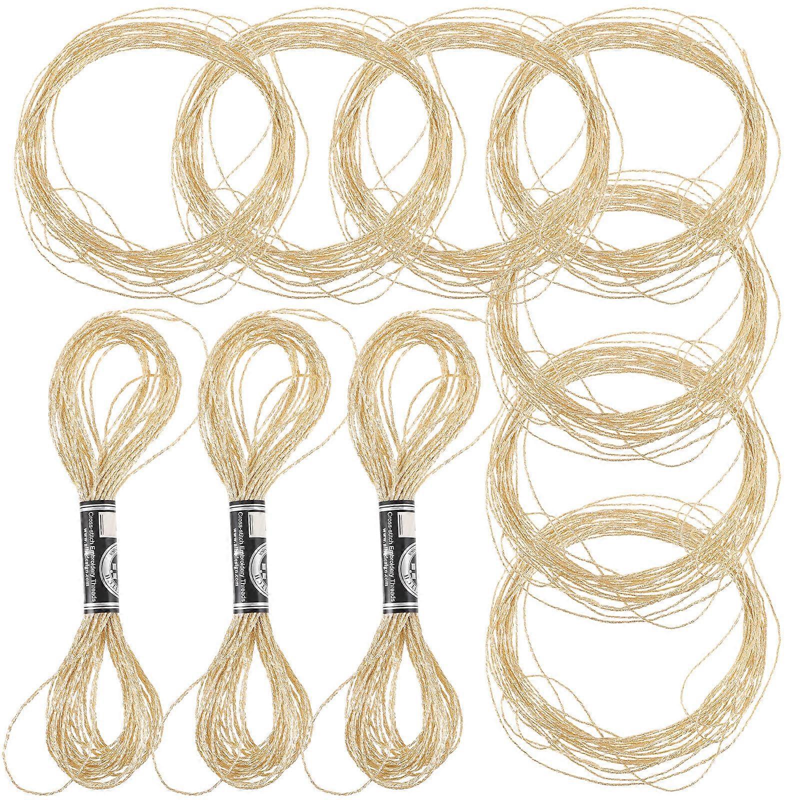 Sewing Thread Set Metallic Embroidery Thread for DIY Use with 36Pcs