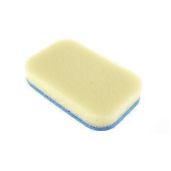 Table Tennis Paddle Cleaner Rubber Maintenance Sponge Beige 8.5 x 5.5 x 1.5 cm Dirt Removal 1Set