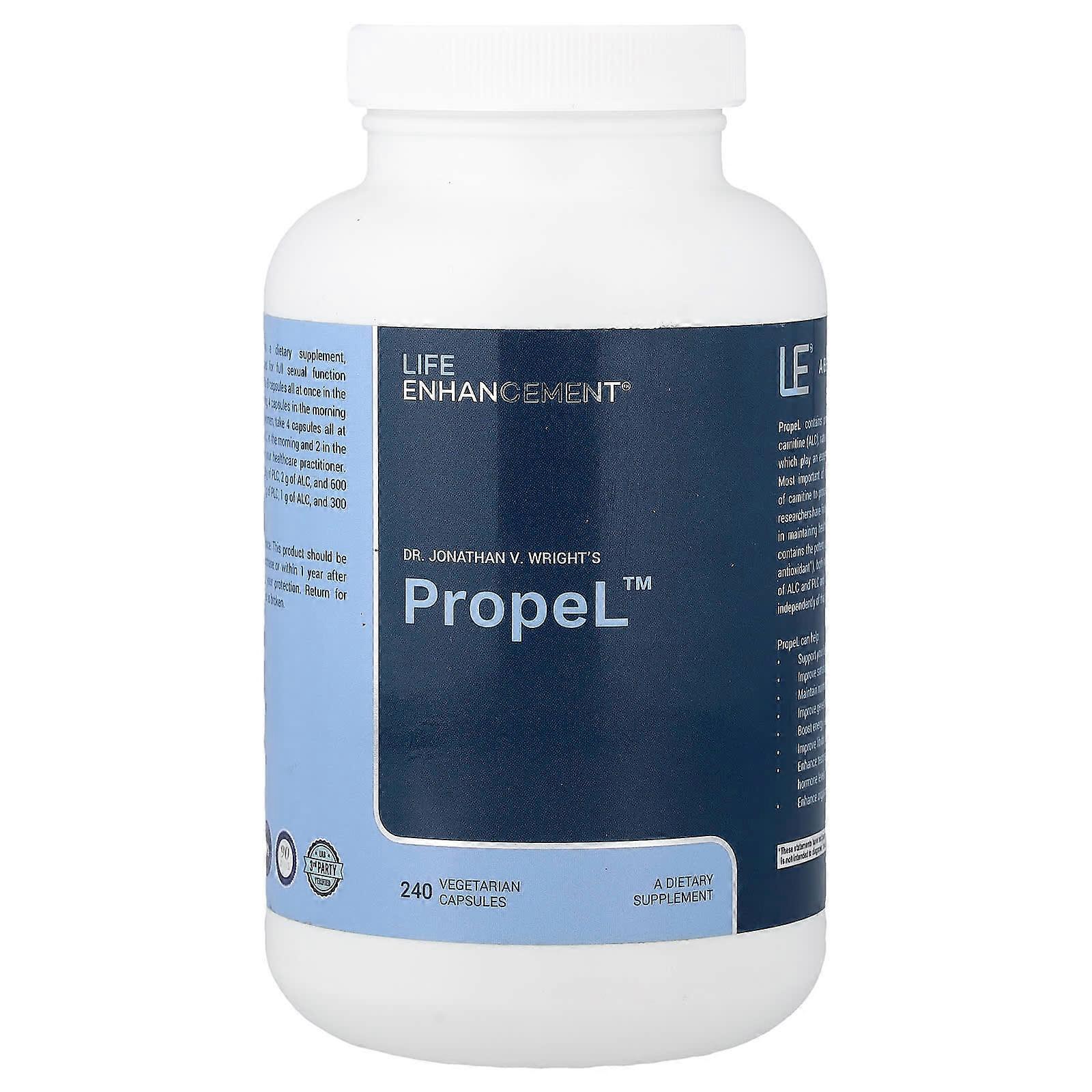 Life Enhancement, Propel, 240 Capsules