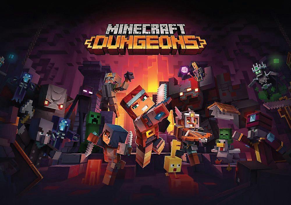 Minecraft Dungeons Stresslindrende Puslespill PU0270