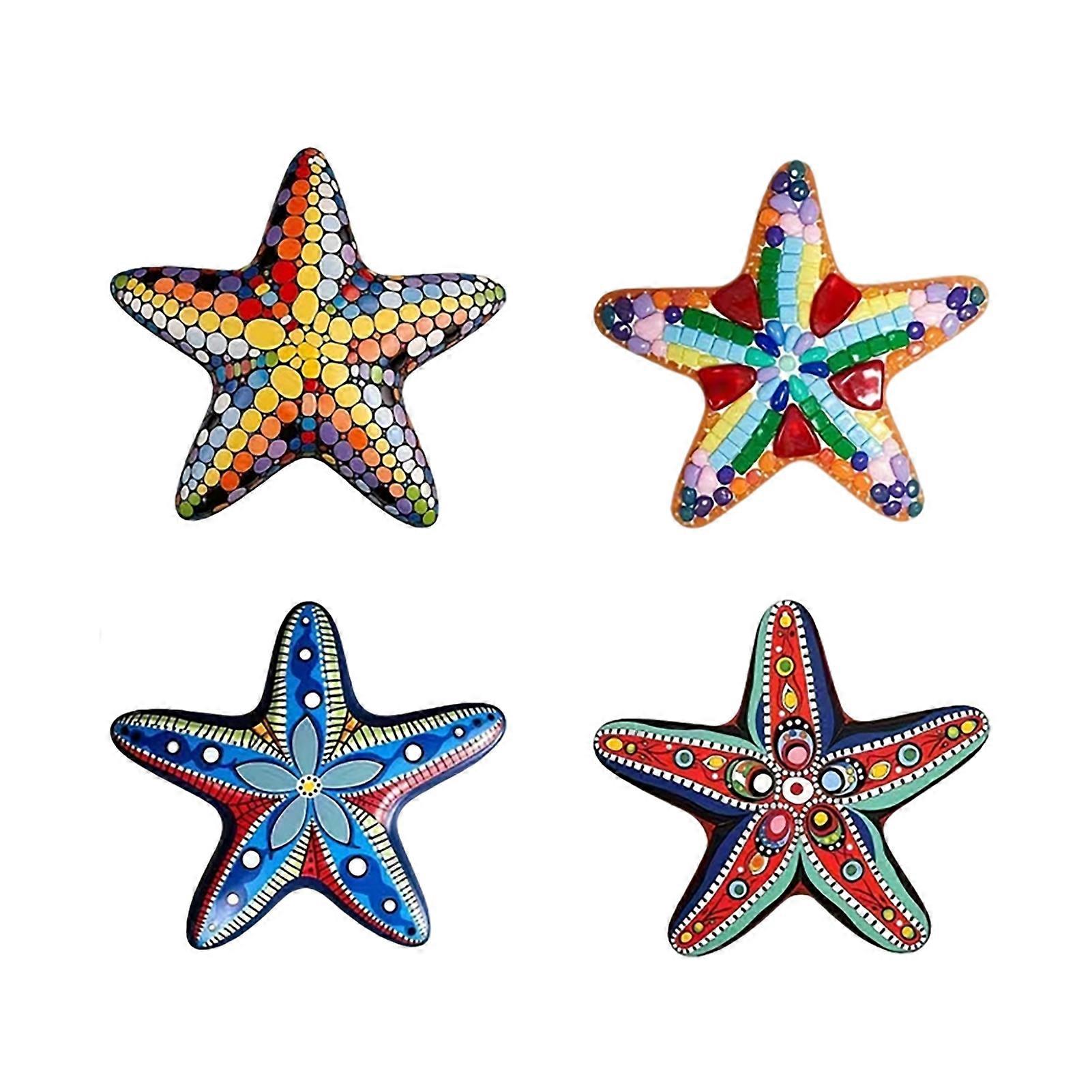 Ocean Lover Gift - Starfish Shape & Rustic for Patio - Durable