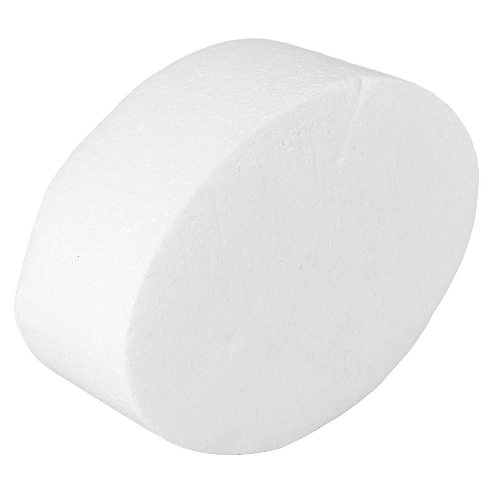 Oval Shaped Cake Model for Cake Decorating Practice Foam Dummy 5Pcs